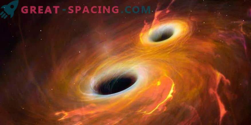 O que acontece se dois buracos negros colidirem