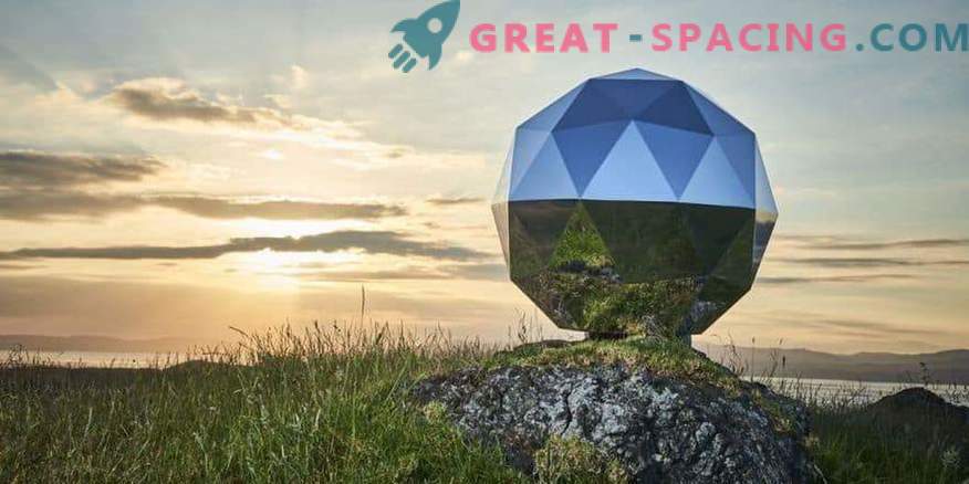 Rocket Lab lança uma esfera brilhante em órbita