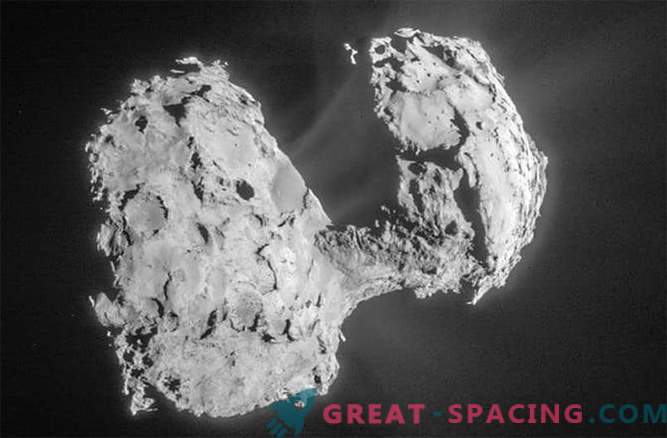 Cometa Churyumov / Gerasimenko pode consistir em pedras