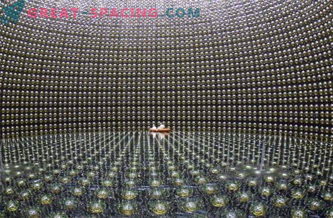 O recurso de neutrino muda à noite?
