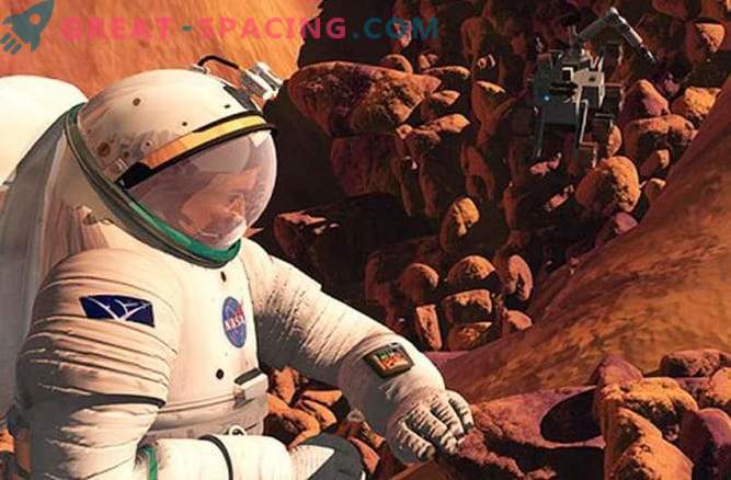 Radiação cósmica pode prejudicar os astronautas quando voar para Marte