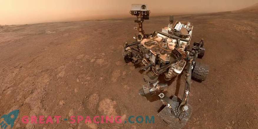 Curiosidade diz adeus ao cume marciano de Faith Rubin