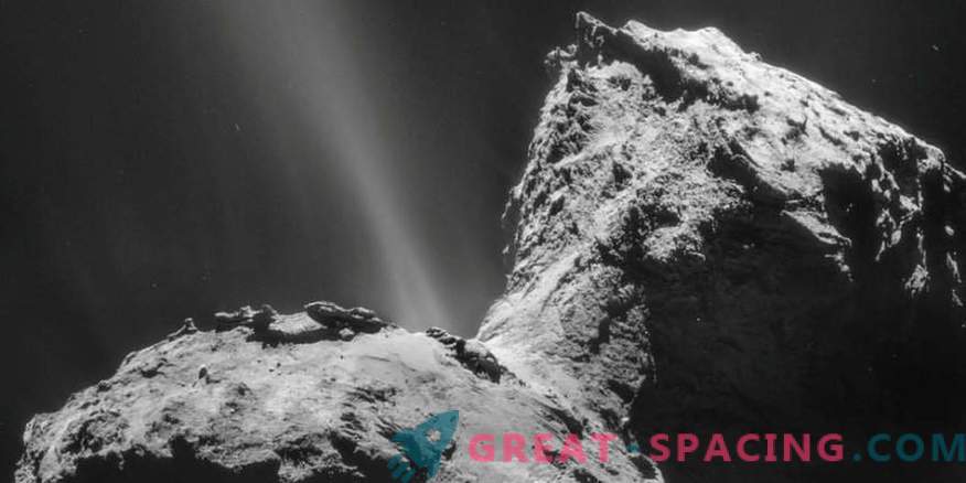 A poeira do cometa revela a história do sistema solar