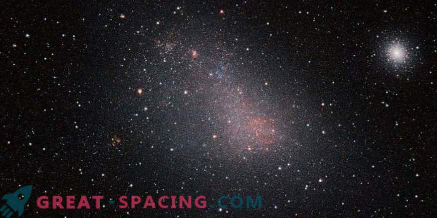 VISTA espreita através da cortina de poeira da Small Magellanic Cloud