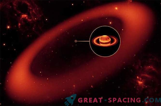 O recém-descoberto anel de Saturno eclipsa o gigante gasoso