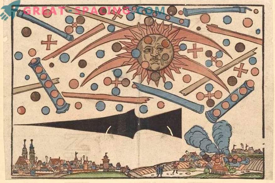 Que luzes brilhantes foram vistas em Nuremberg em 1561. Histórias de testemunhas e versões de ufologistas