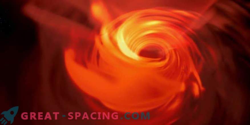 Mergulhe em uma simulação virtual de um buraco negro supermassivo