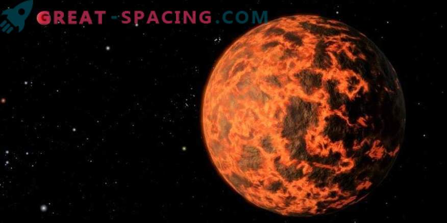 Astrônomos descobriram um planeta exótico de gelo quente