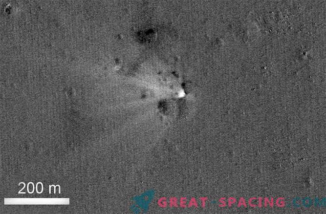O orbitador lunar descobriu o local do acidente do LADEE