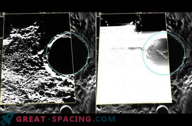 NASA primeiro recebeu fotografias de gelo em Mercury