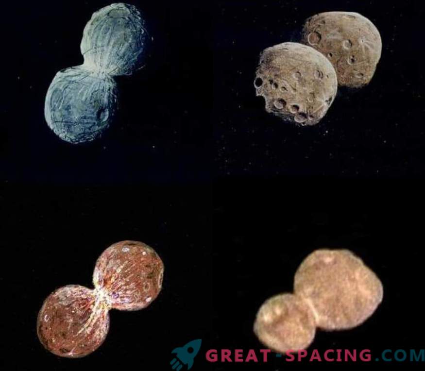 O cientista previu a aparência de um asteróide de boneco de neve