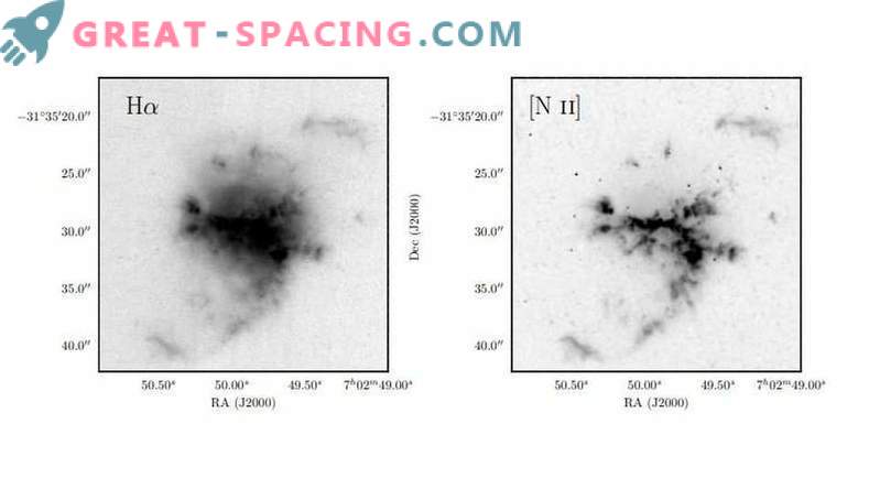 Nova descoberta no centro da nebulosa planetária M 3-1