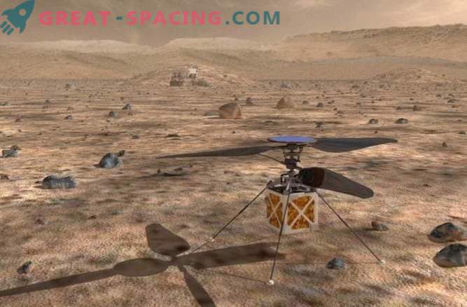 O próximo rover pode ser equipado com um helicóptero