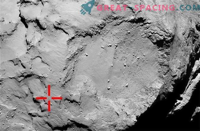 Primeiras fotografias do cometa Churyumov-Gerasimenko do módulo de pouso de Phil