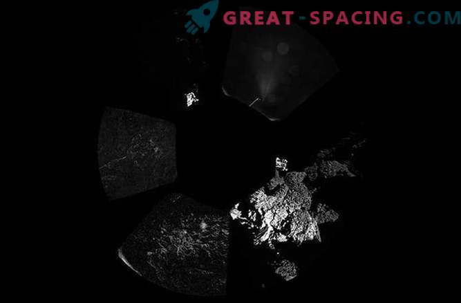 Au fost obținute primele fotografii ale cometului Churyumov-Gerasimenko din modulul de aterizare Phil