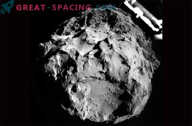 Primeiras fotografias do cometa Churyumov-Gerasimenko do módulo de pouso de Phil