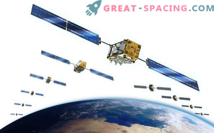 Um par de satélites para Galileo chega na selva
