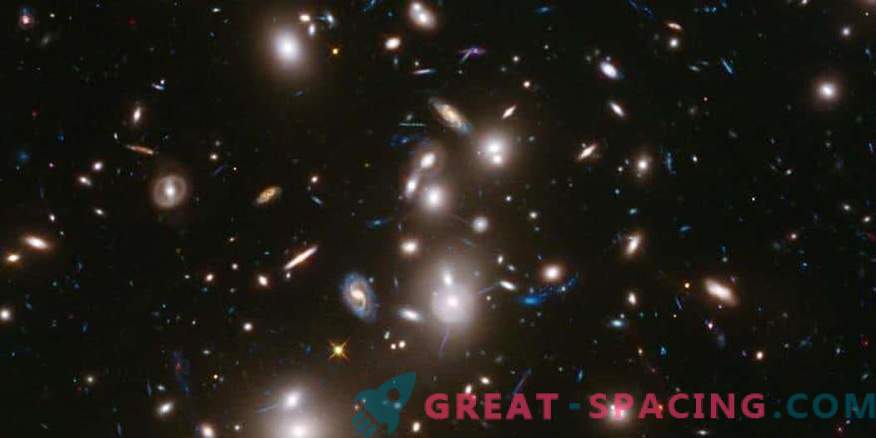 As dimensões das galáxias em fusões afetam a 