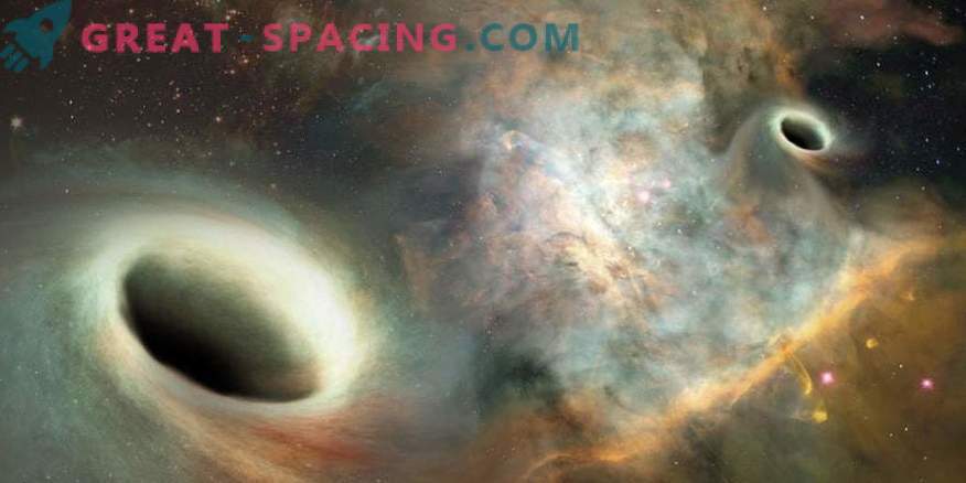 Cientistas consertam pares gigantes de buracos negros