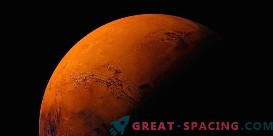 Surpresa do equador marciano