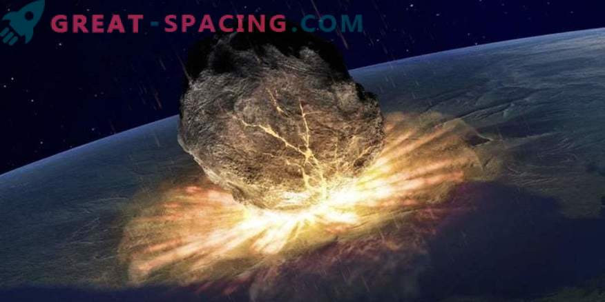 O que acontece se um meteorito atinge a Terra