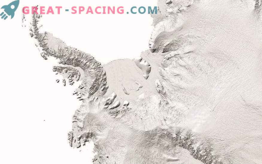 Detalhes impressionantes da Antártida no novo mapa com alta resolução