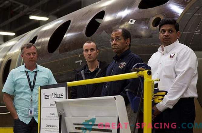 Boa sorte salvou a vida do segundo piloto da SpaceShipTwo