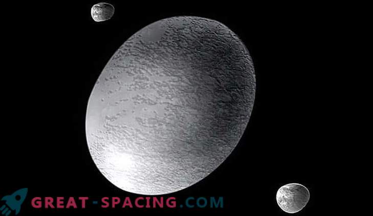 As esquisitices do planeta anão Haumea