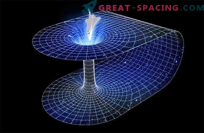 Wormholes surpreendentes: através do tempo e do espaço