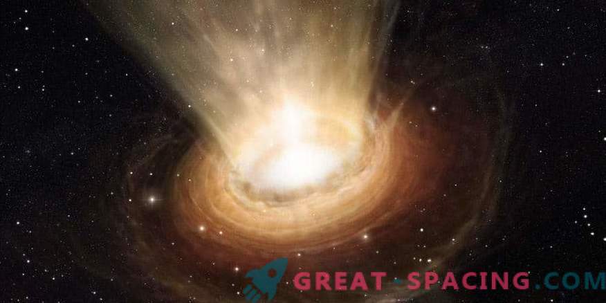 Absorção de uma estrela por um buraco negro massivo