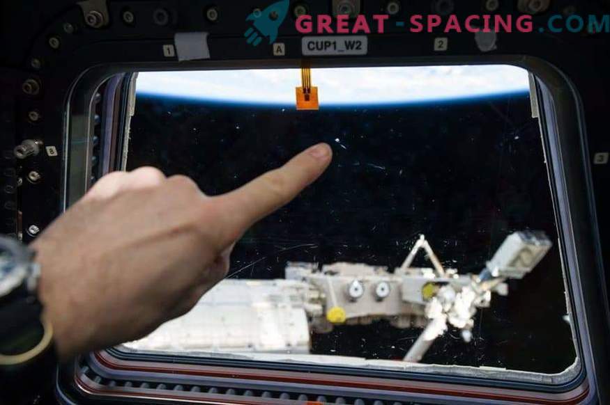 Um sensor é instalado no ISS para monitorar detritos orbitais