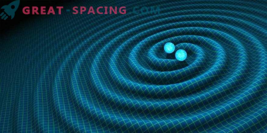 Visão geral da fonte da onda gravitacional de Spitzer