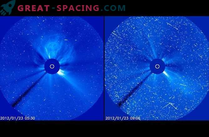 Estranhas e surpreendentes Observações SOHO: Fotos