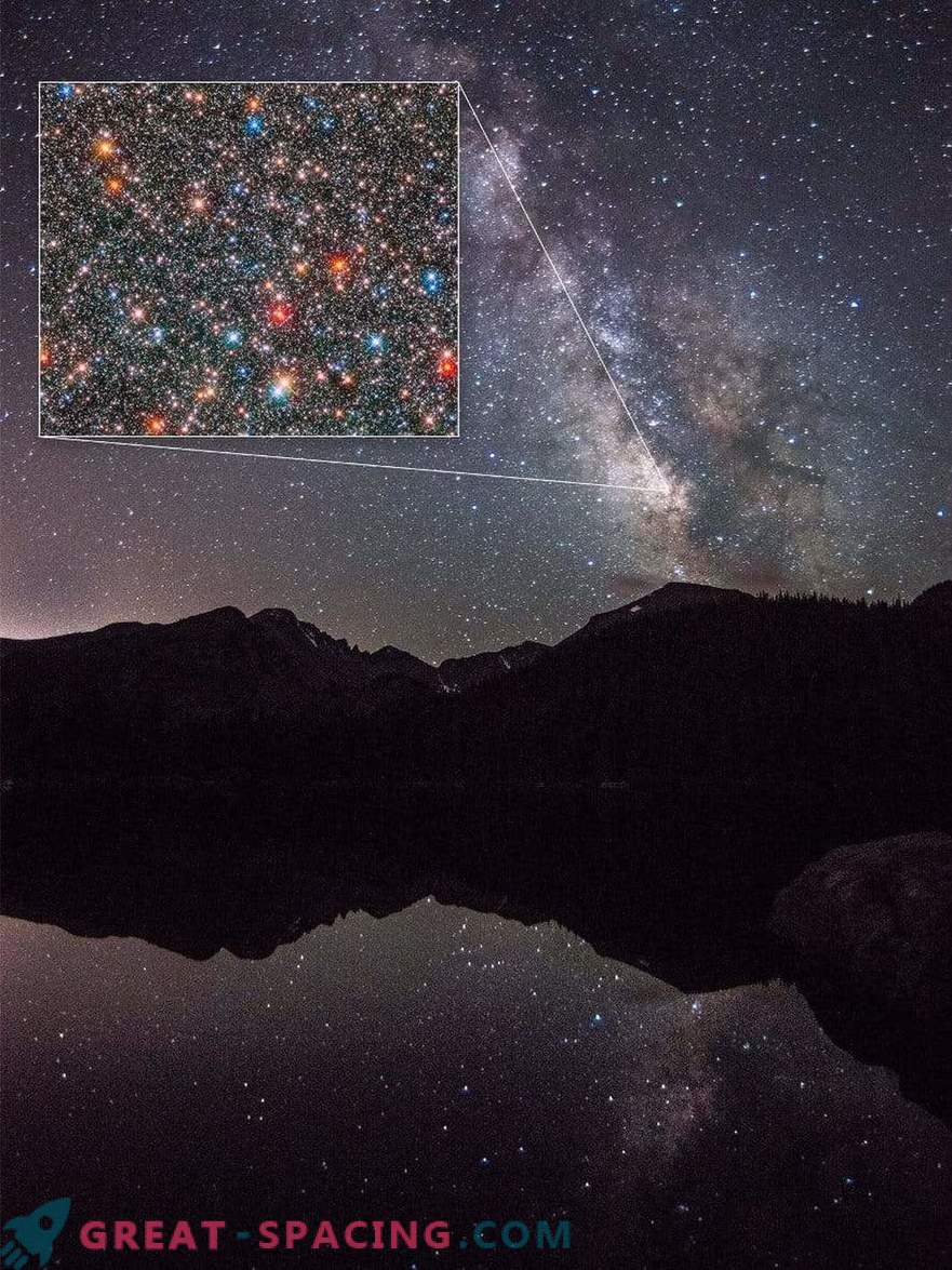Hubble estuda a protuberância antiga da Via Láctea