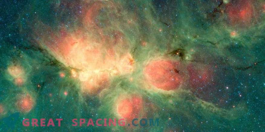 Novas estrelas explodem bolhas na nebulosa da pata do gato