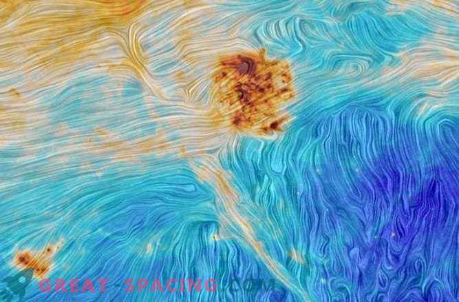 Magellan Nuvens através dos olhos do satélite Planck