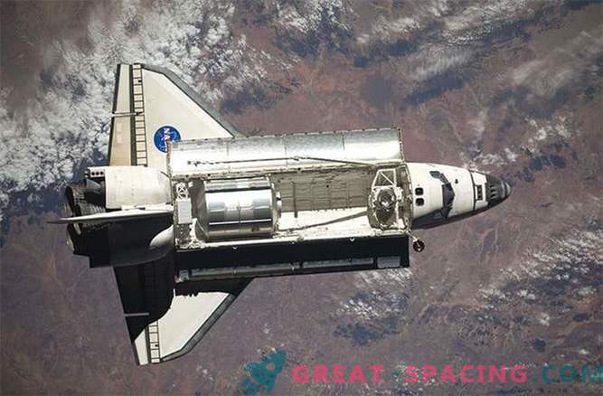 Reabastecimento da frota espacial: fotos