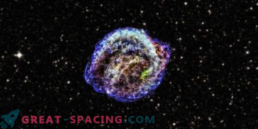 Explosão de supernova do Kepler não deixou testemunhas