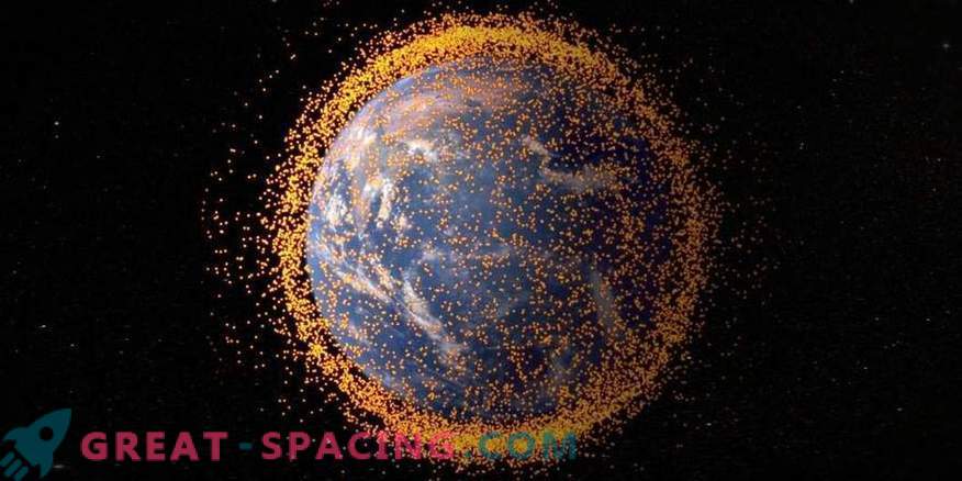 Qual país lidera a criação de detritos espaciais