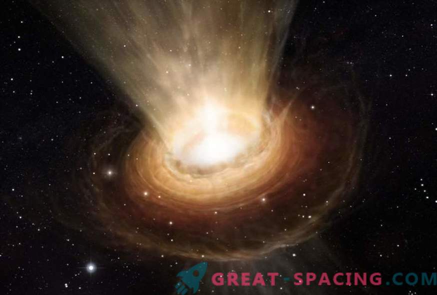 O campo magnético de um buraco negro ajuda a entender o princípio da absorção