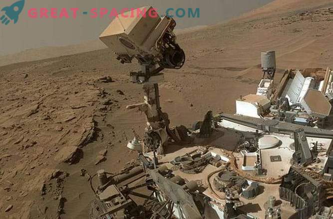 Curiosidade fez uma nova selfie em Marte