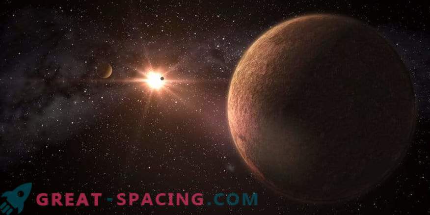 Novo sistema com três planetas de tamanho terrestre
