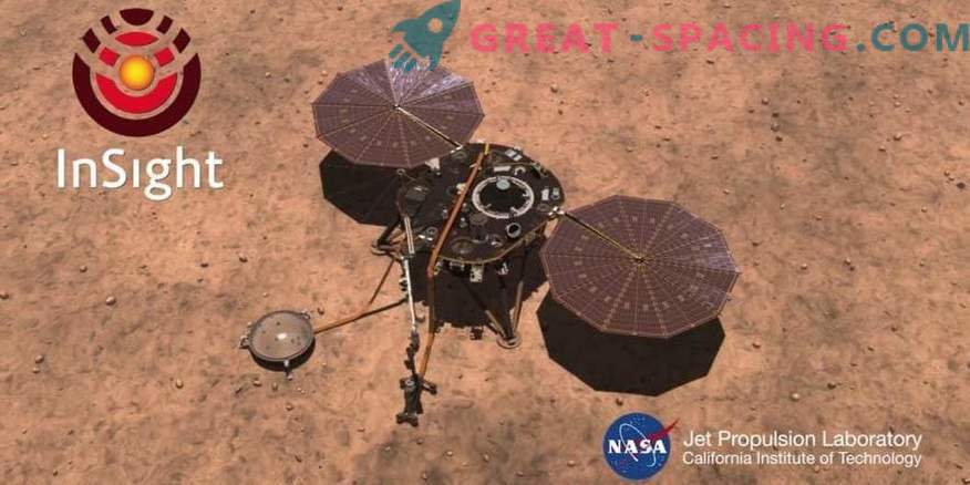 O Martian InSight começará a perfurar a superfície no próximo mês.