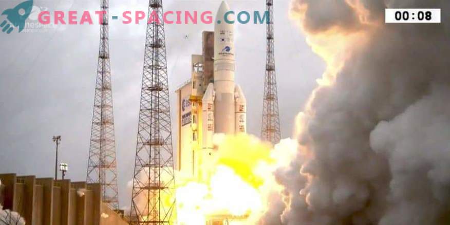 Sexto lançamento do foguete Ariane 5 em 2018