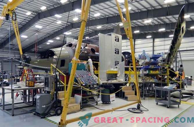 A Virgin Galactic está trabalhando em um novo SpaceShipTwo