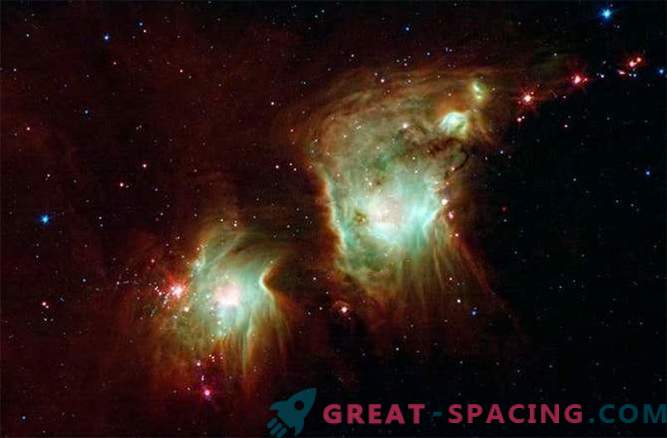 Uma seleção das fotografias mais brilhantes das nebulosas feitas pelo telescópio Spitzer