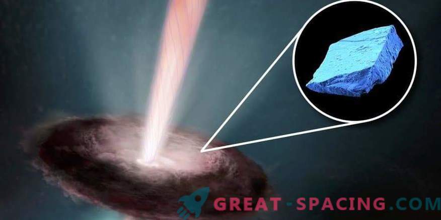 Cristais azuis em meteoritos revelam o passado solar