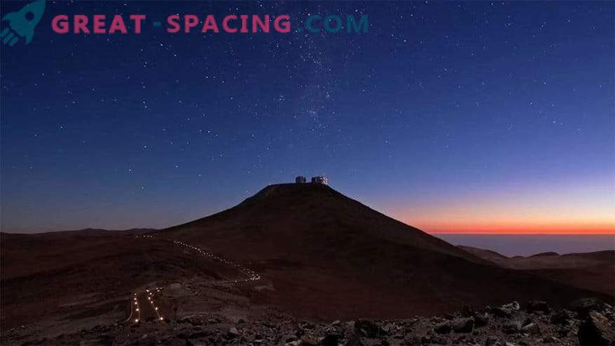 A magia do céu noturno do Atacama