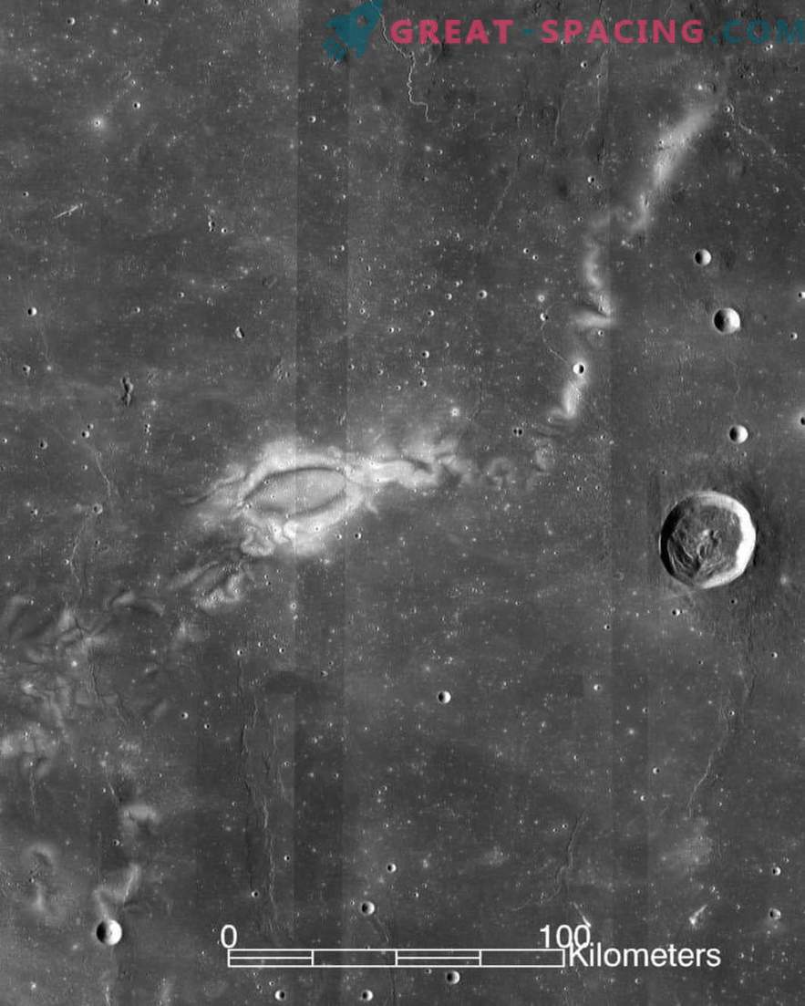 Redemoinhos misteriosos revelam os detalhes do passado lunar