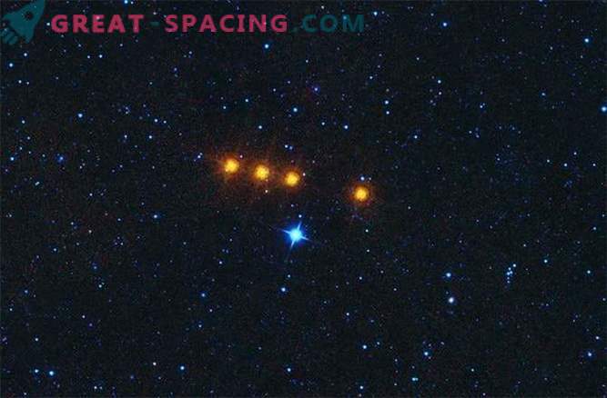 O movimento do asteroide foi rastreado usando um telescópio infravermelho